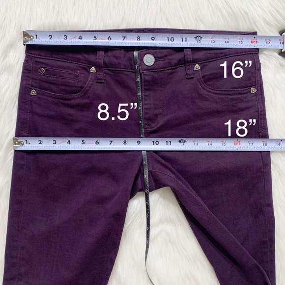 SOLD-Kut From The Kloth Plum Diana Skinny Jeans - Picture 7 of 8